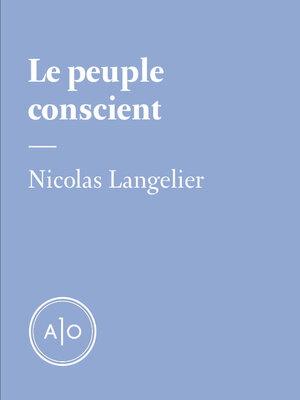 cover image of Le peuple conscient